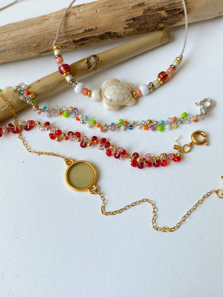 Armbänder - handgemacht im Boho-Stil