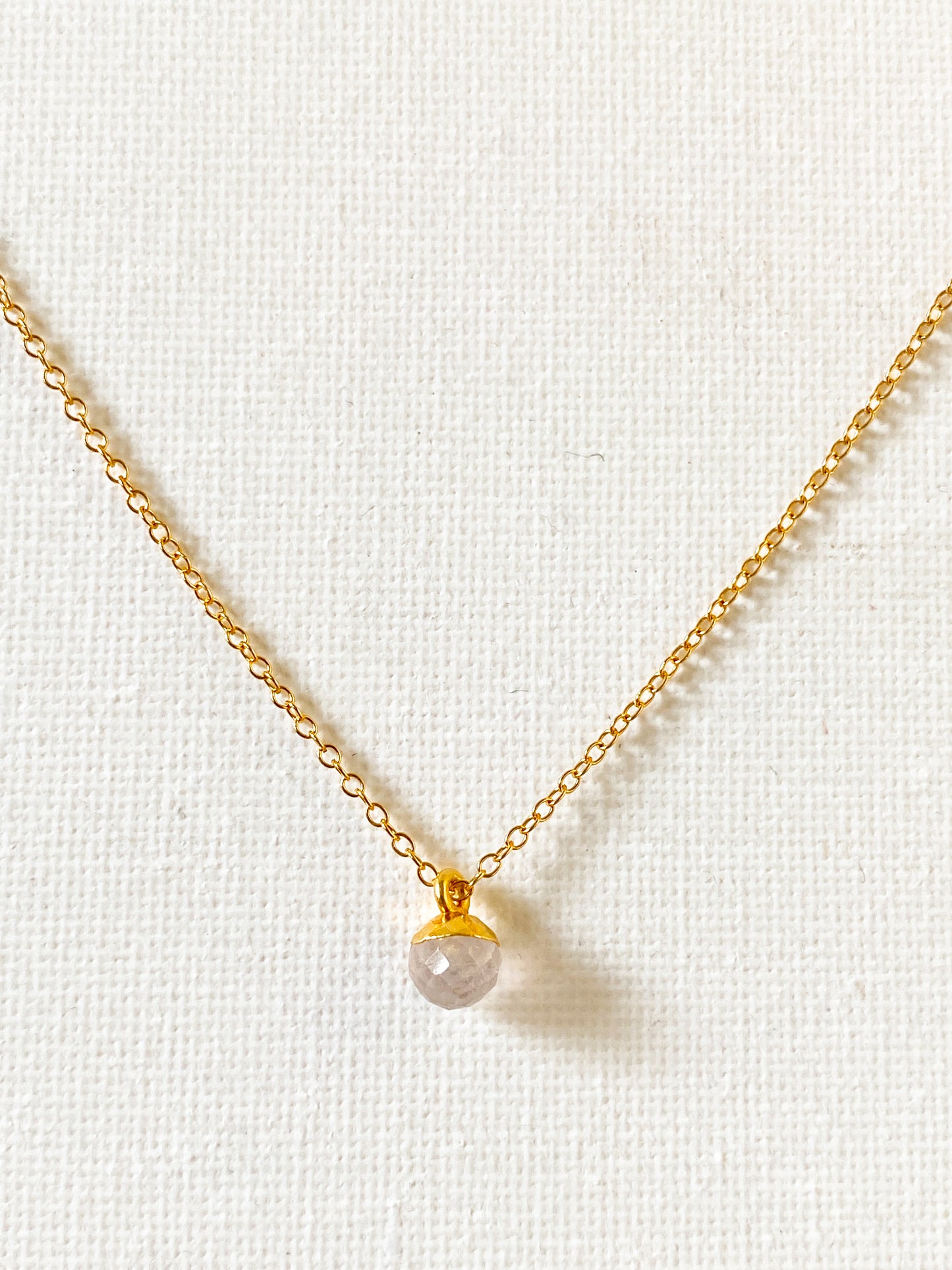 GRACE GOLD - Edelsteinkette