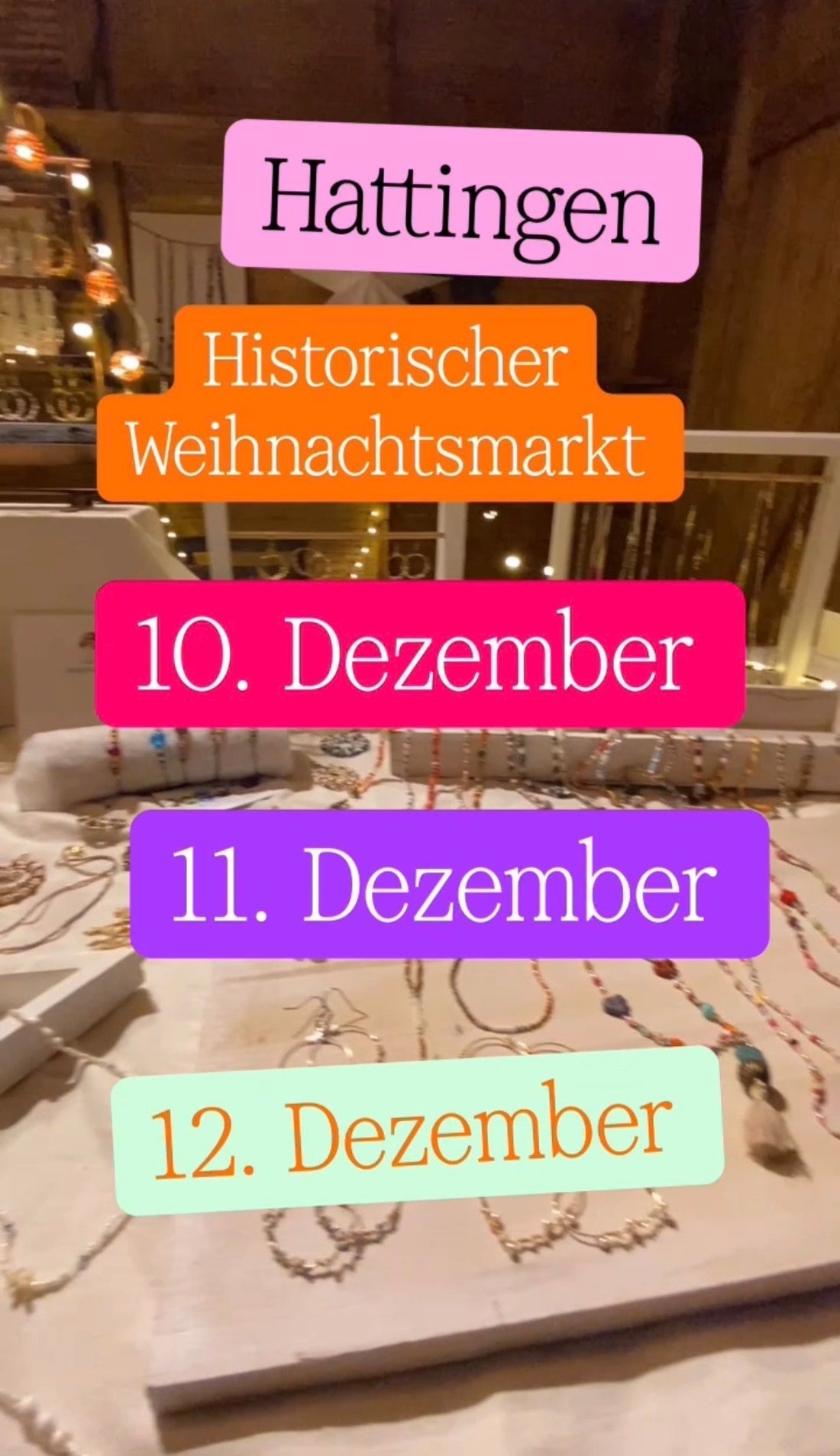 ✨ Kleines Weihnachtsmarkt-Update für euch ✨