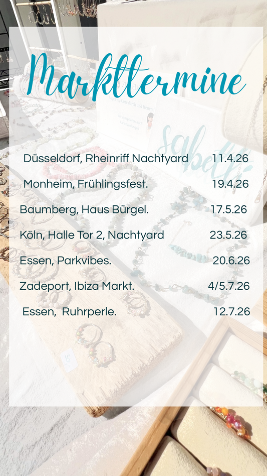 Schmuck Märkte 2026 Termine & Events NRW / Niederlande