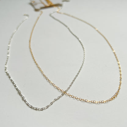 Silber Goldkette