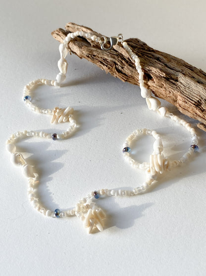 handgefertigte boho  Muschelkette