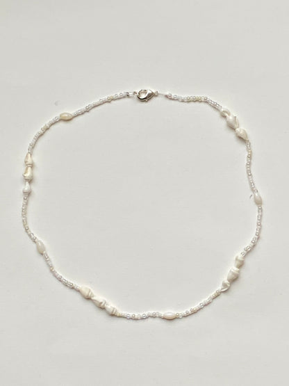 handgemachte Kette mit Muscheln  - Sabetti | Bohoschmuck  Shop