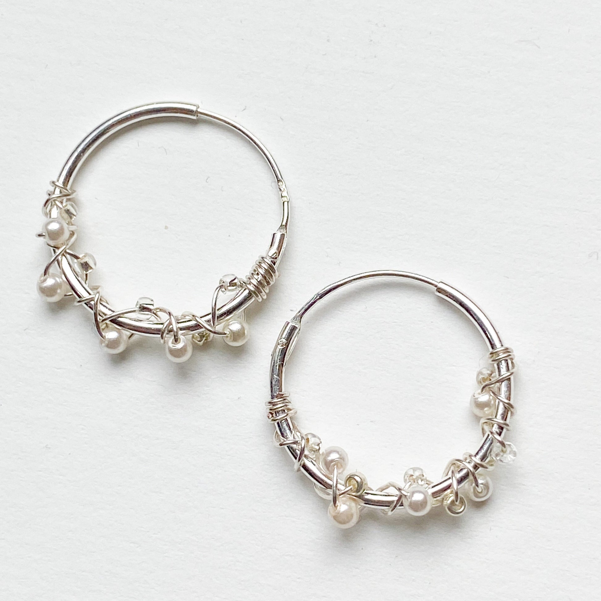 SILVER MOON Silber Ohrringe