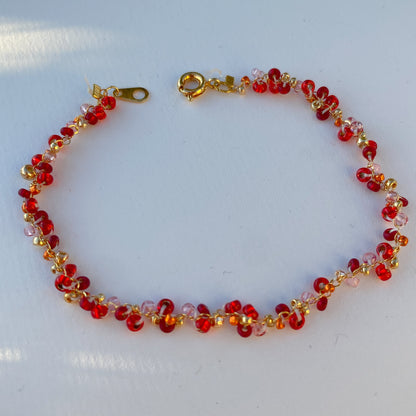 MALAGA - Gold Armband im Lilley-Design - Mein Shop