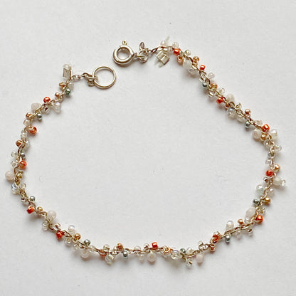 GOLDEN SUNRISE - Silber Armband im Lilley-Design