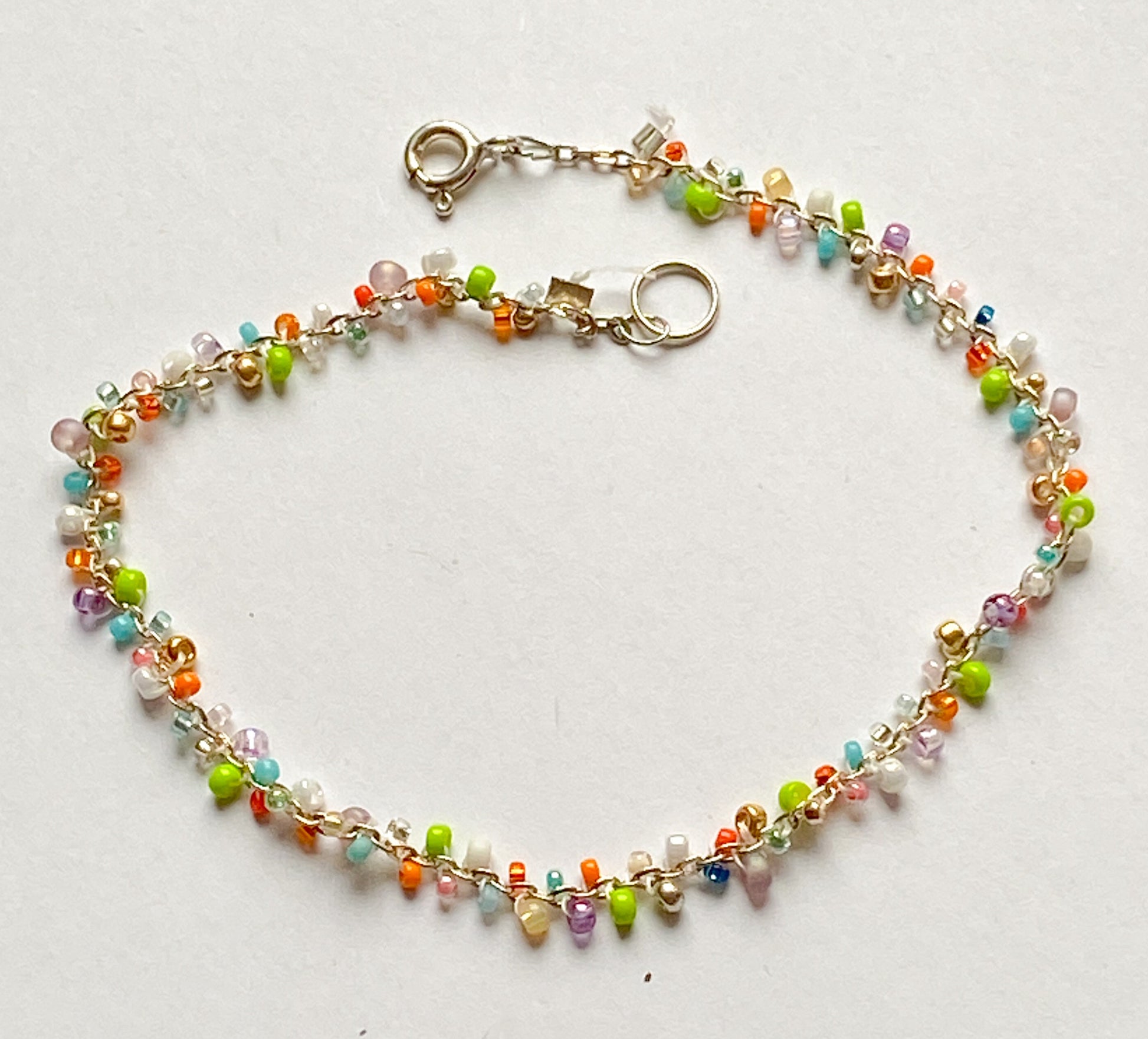 BIBOU - buntes Silber Armband im Lilley-Design