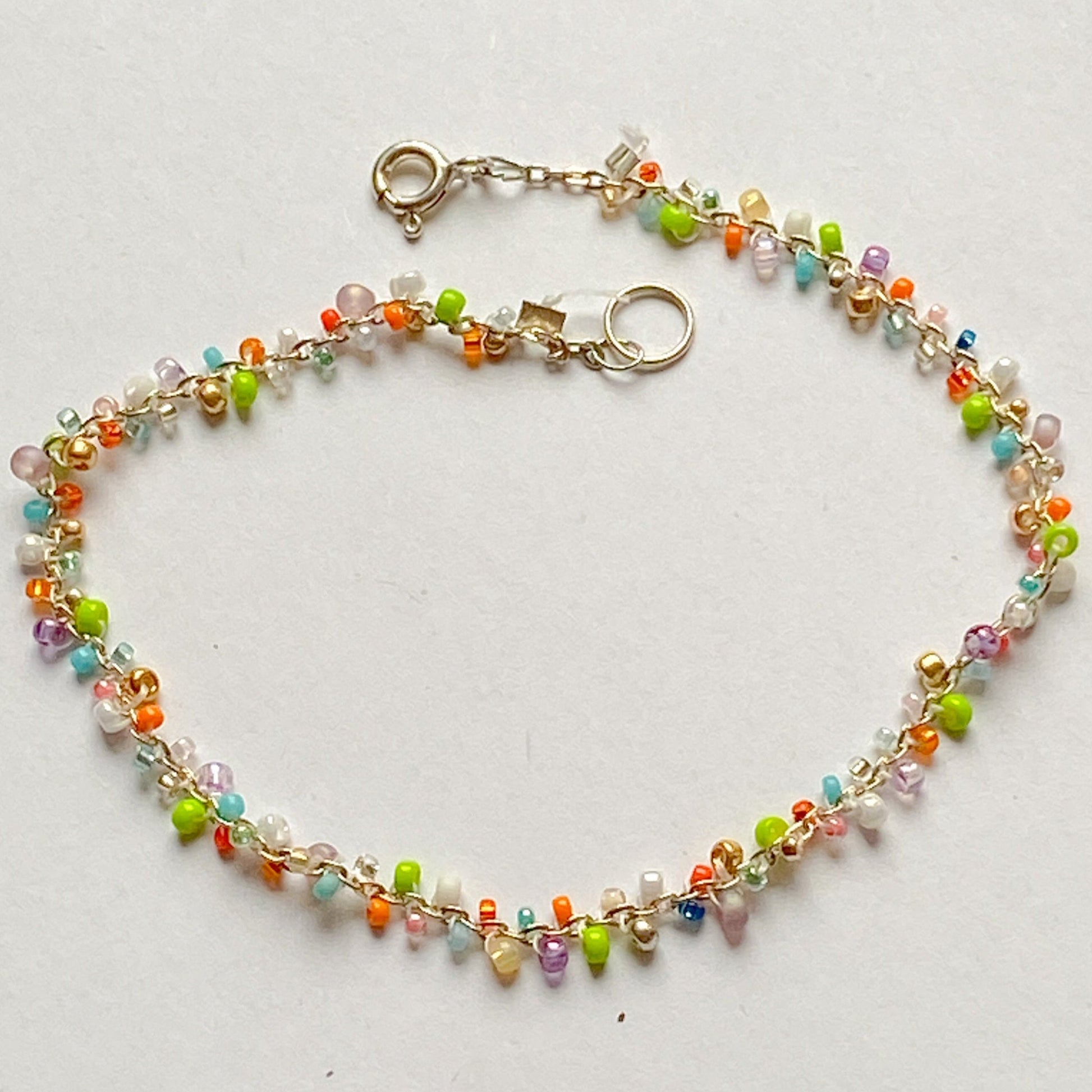BIBOU - buntes Silber Armband im Lilley-Design