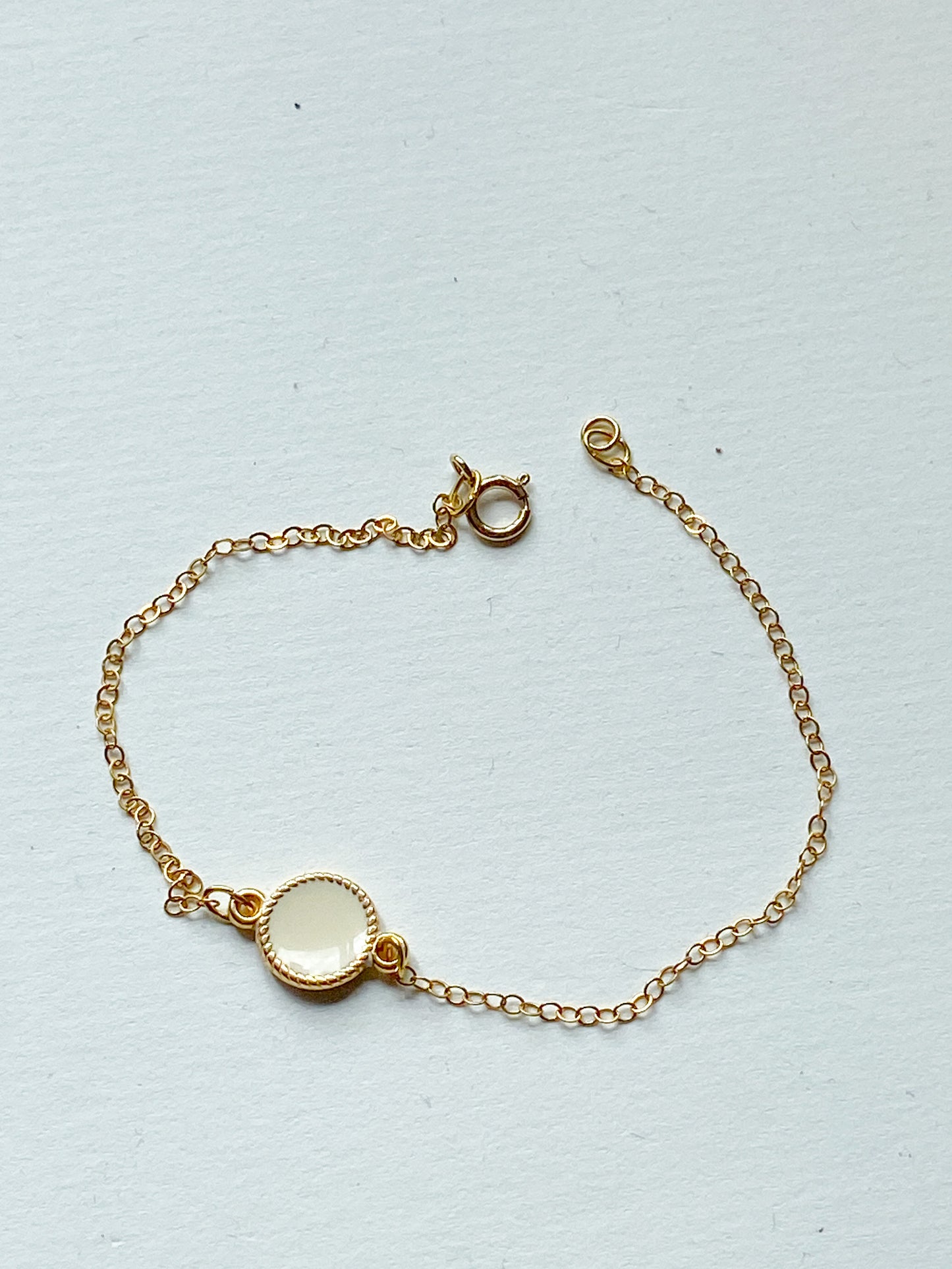 LIEBLING - Goldarmband mit Eyecatcher zeitlos schön